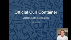 Thumbnail image of Official Curl Container: Lessons learned and next steps