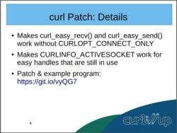 Thumbnail image of Websocket support for curl
